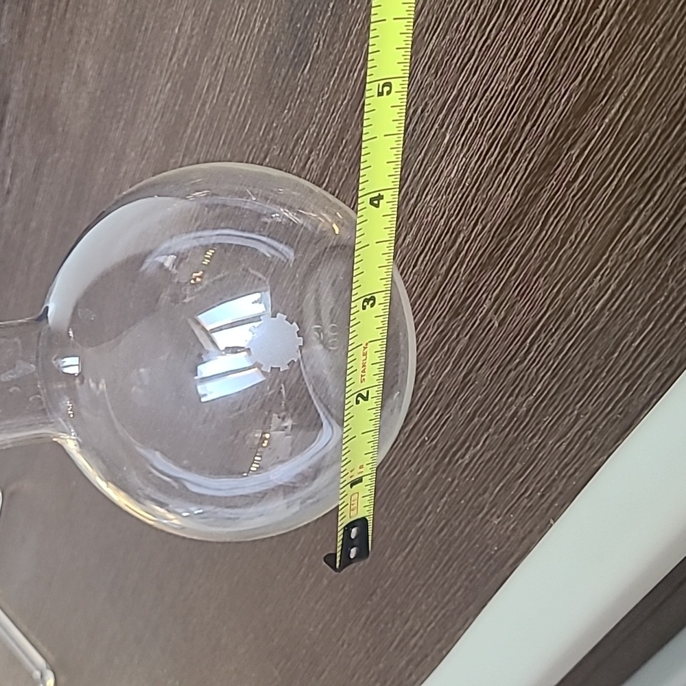 Vintage 500ML Round Bottom Lab Flask / Collectible Science Lab Glassware - Picture 9 of 9